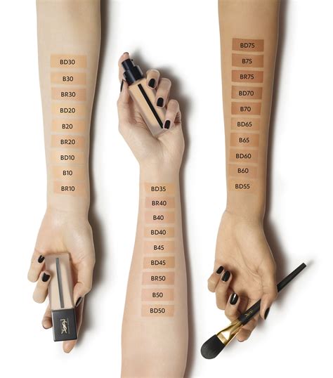 ysl foundation b20|YSL foundation color chart.